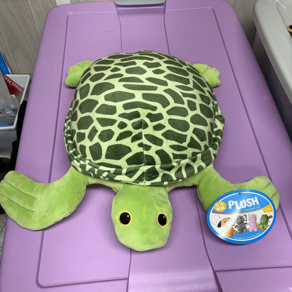 ❤️ Greenbrier International Turtle Animal Plush 13 inches Kid's toy NWT